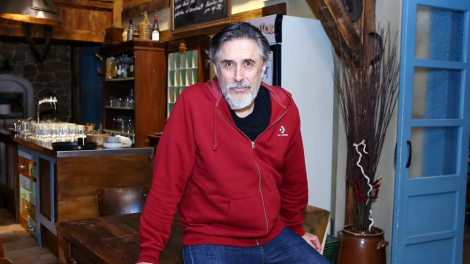 Predrag Bjelac v seriálu Slunečná
